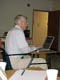John Peters demonstrates his electrical contracting software written in Forth.